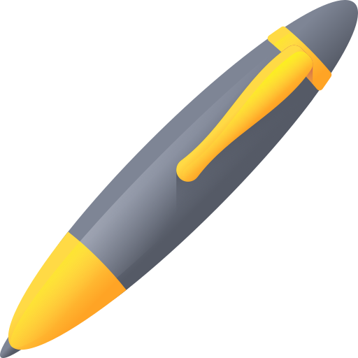 Pen 3D Color icon