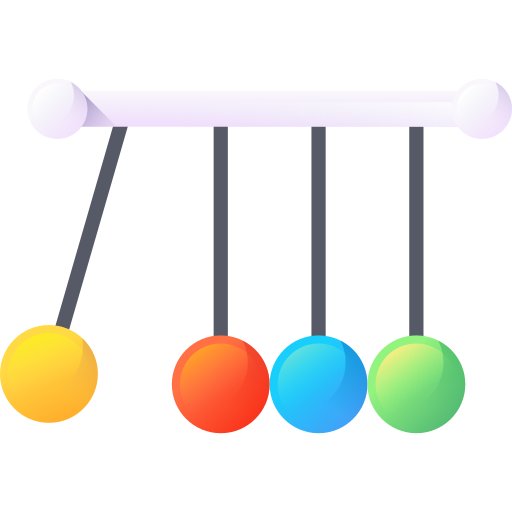Physics 3D Color icon