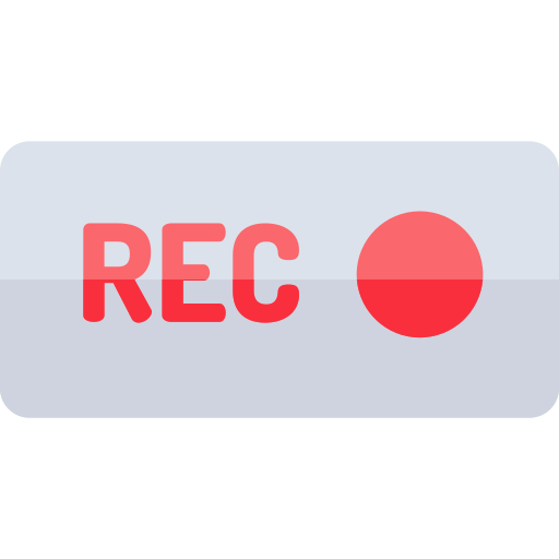 rec Basic Rounded Flat Icône