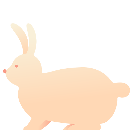 Rabbit Victoruler Gradient icon