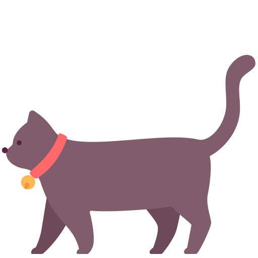 Cat Victoruler Flat icon
