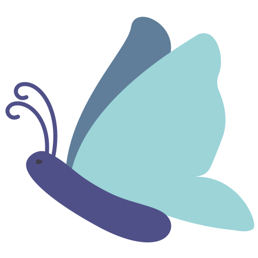 vlinder Victoruler Flat icoon