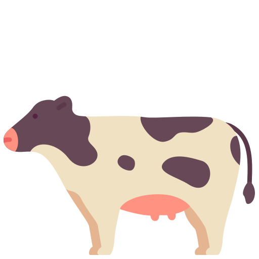 Cow Victoruler Flat icon