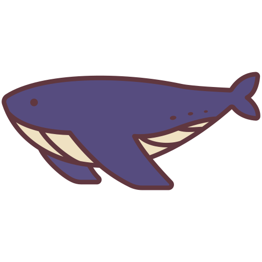 Whale Victoruler Linear Colour icon