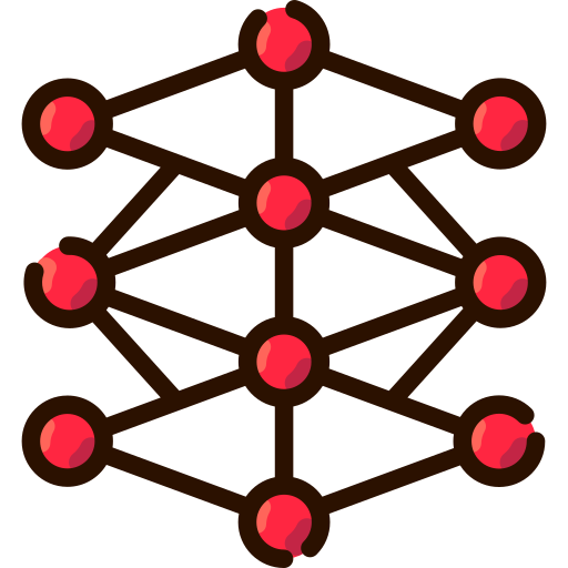 Deep learning SBTS2018 Lineal Color icon