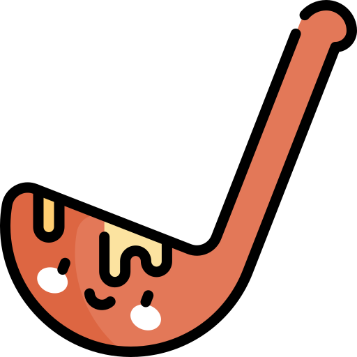 Ladle Kawaii Lineal color icon