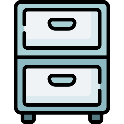 File cabinet Special Lineal color icon