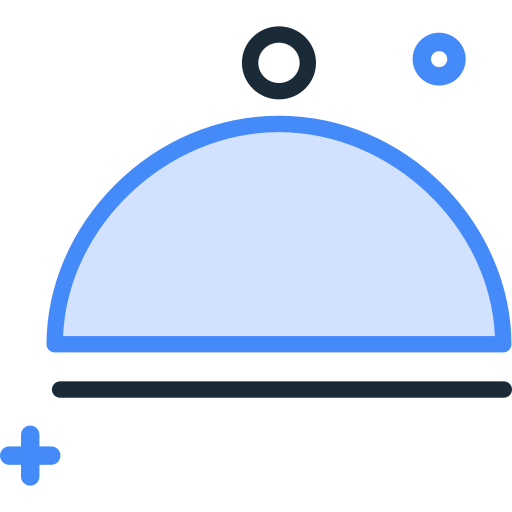 食事 SBTS2018 Blue icon