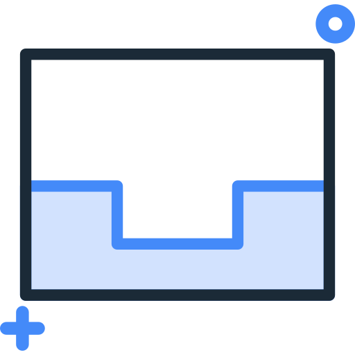 boîte de réception SBTS2018 Blue Icône