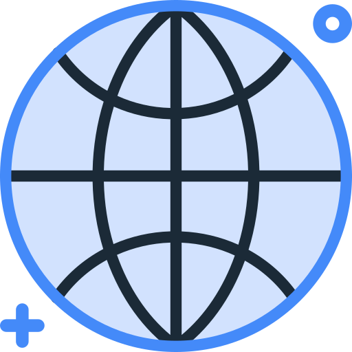 지구 SBTS2018 Blue icon