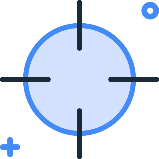 objetivo SBTS2018 Blue icono