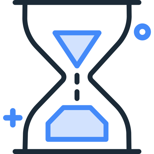 reloj de arena SBTS2018 Blue icono