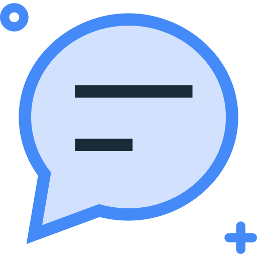 chatten SBTS2018 Blue icoon