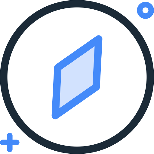 navegación SBTS2018 Blue icono