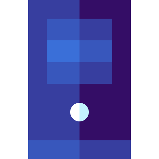 サーバ Basic Straight Flat icon
