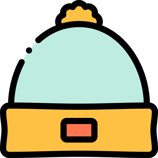 Beanie Detailed Rounded Lineal color icon