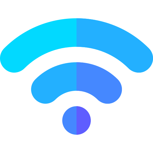 wifi Basic Rounded Flat icona