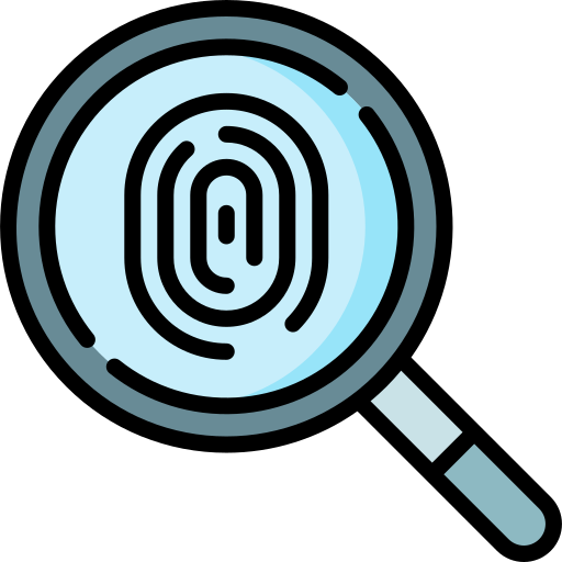 Fingerprint Special Lineal color icon