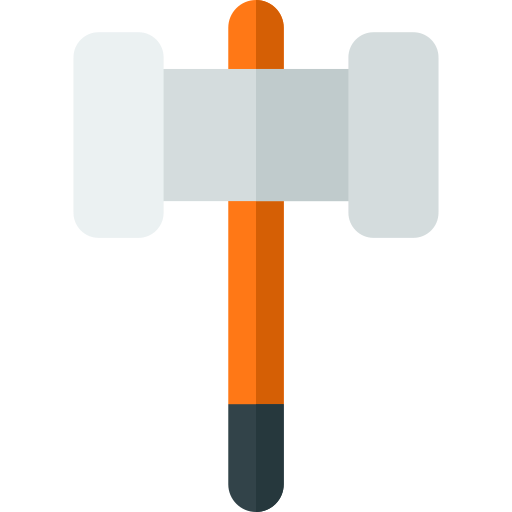 ハンマー Basic Rounded Flat icon