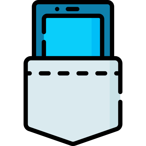 Device pouch Special Lineal color icon