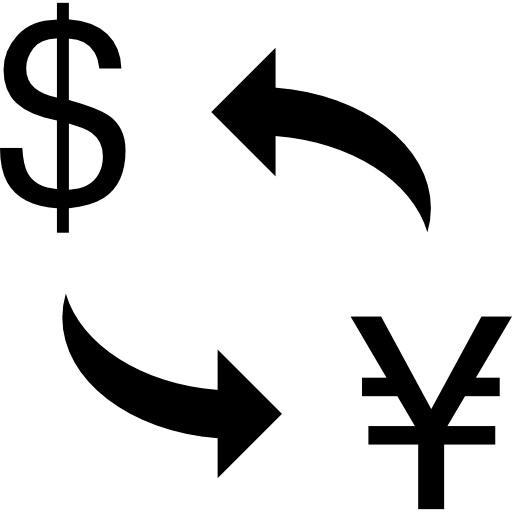 wymiana walut  ikona