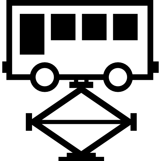 consertando ônibus  Ícone