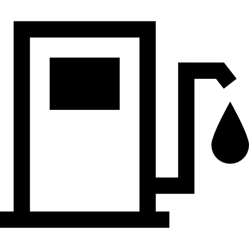 estación de recarga de gasolina  icono