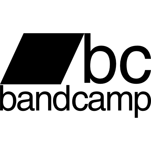 logotype de bandcamp  Icône