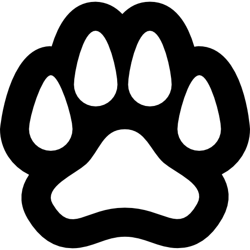Отпечаток одной собаки  иконка