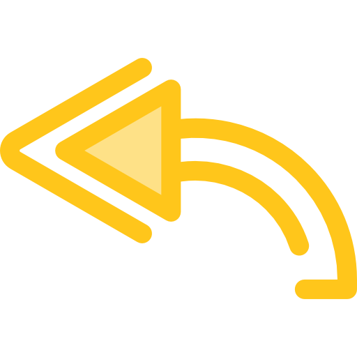 Reply Monochrome Yellow icon