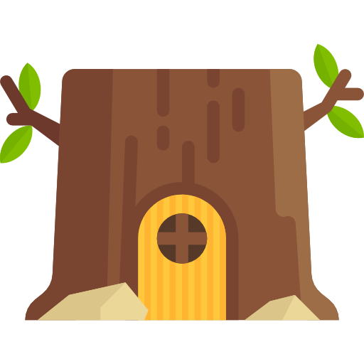 Stump house Special Flat icon