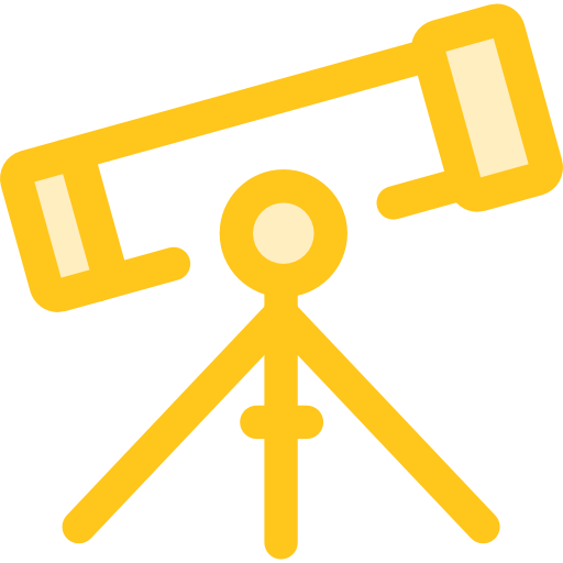 telescopio Monochrome Yellow icono