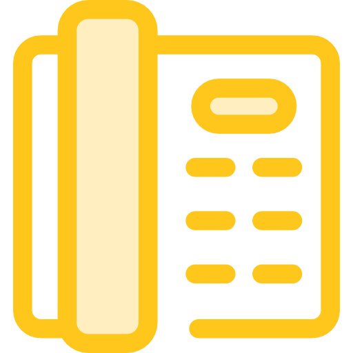 telefono Monochrome Yellow icona