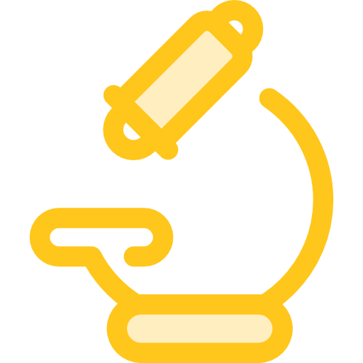 현미경 Monochrome Yellow icon