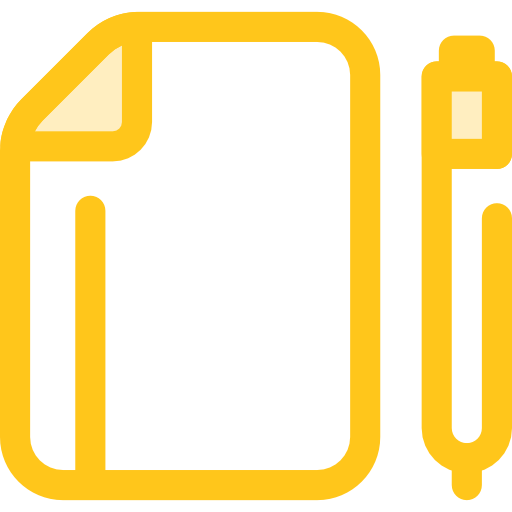 테스트 Monochrome Yellow icon