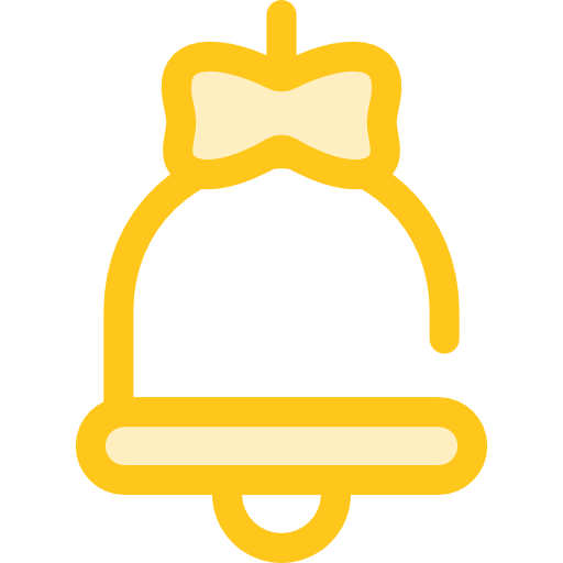 Bell Monochrome Yellow icon