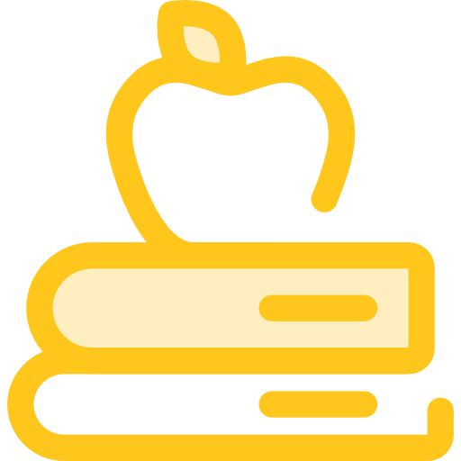 libri Monochrome Yellow icona