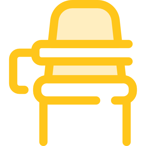 chaise de bureau Monochrome Yellow Icône