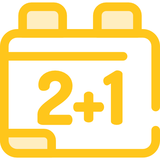 matematica Monochrome Yellow icona
