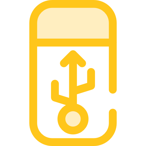 pendrive'a Monochrome Yellow ikona