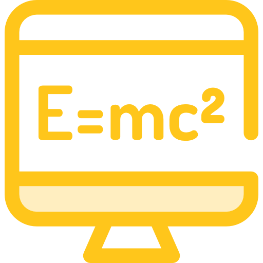 Science Monochrome Yellow icon