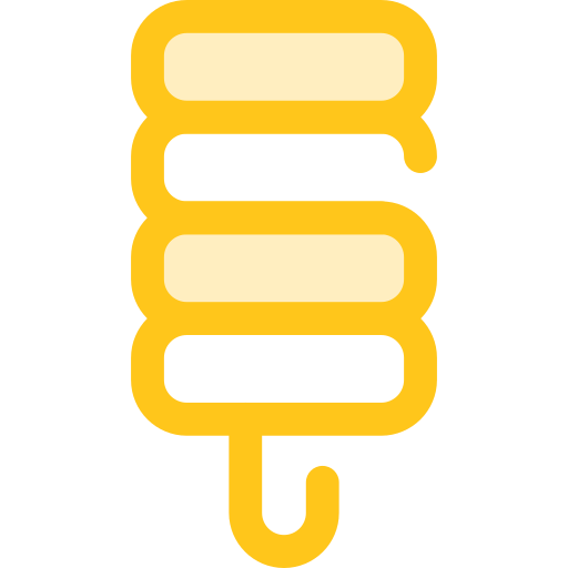 아이스크림 Monochrome Yellow icon