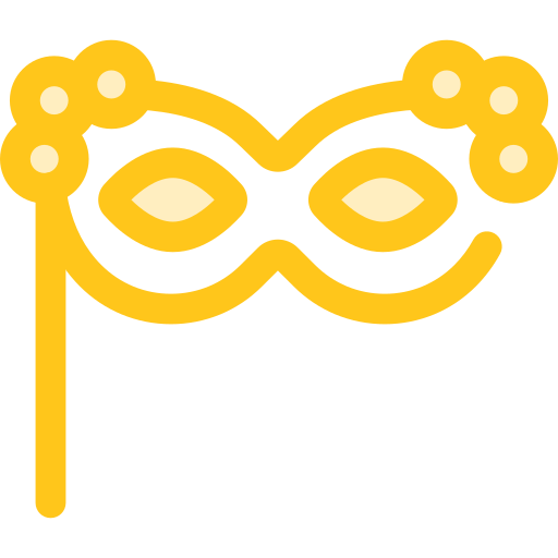 마스크 Monochrome Yellow icon