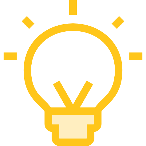 バルブ Monochrome Yellow icon