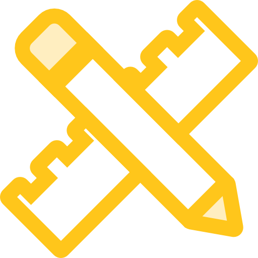 potlood Monochrome Yellow icoon