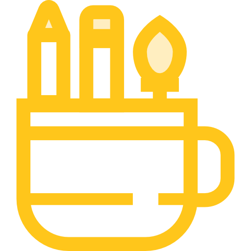 lapices Monochrome Yellow icono