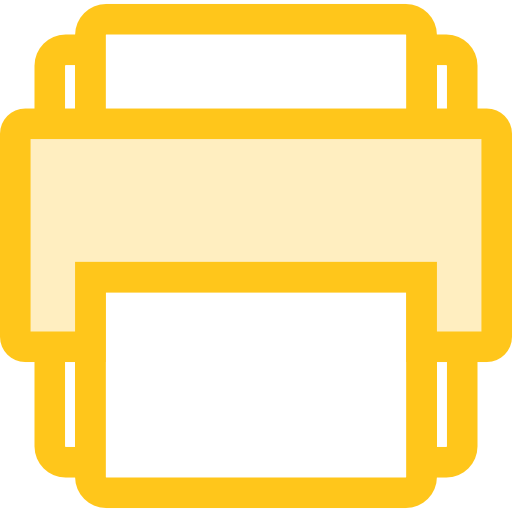 stampante Monochrome Yellow icona