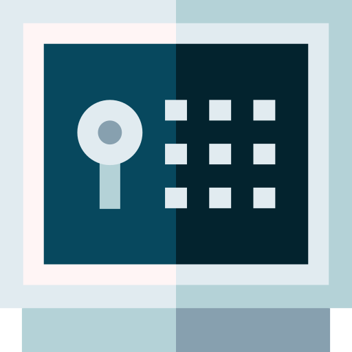 Safebox Basic Straight Flat icon