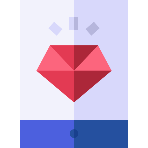 럭셔리 샵 Basic Straight Flat icon
