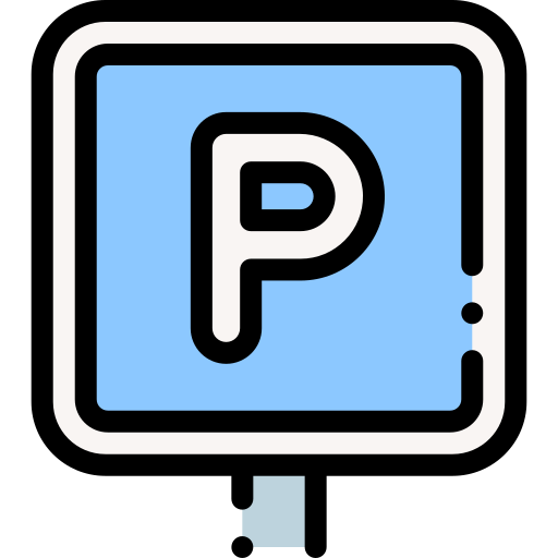 sinal de estacionamento Detailed Rounded Lineal color Ícone